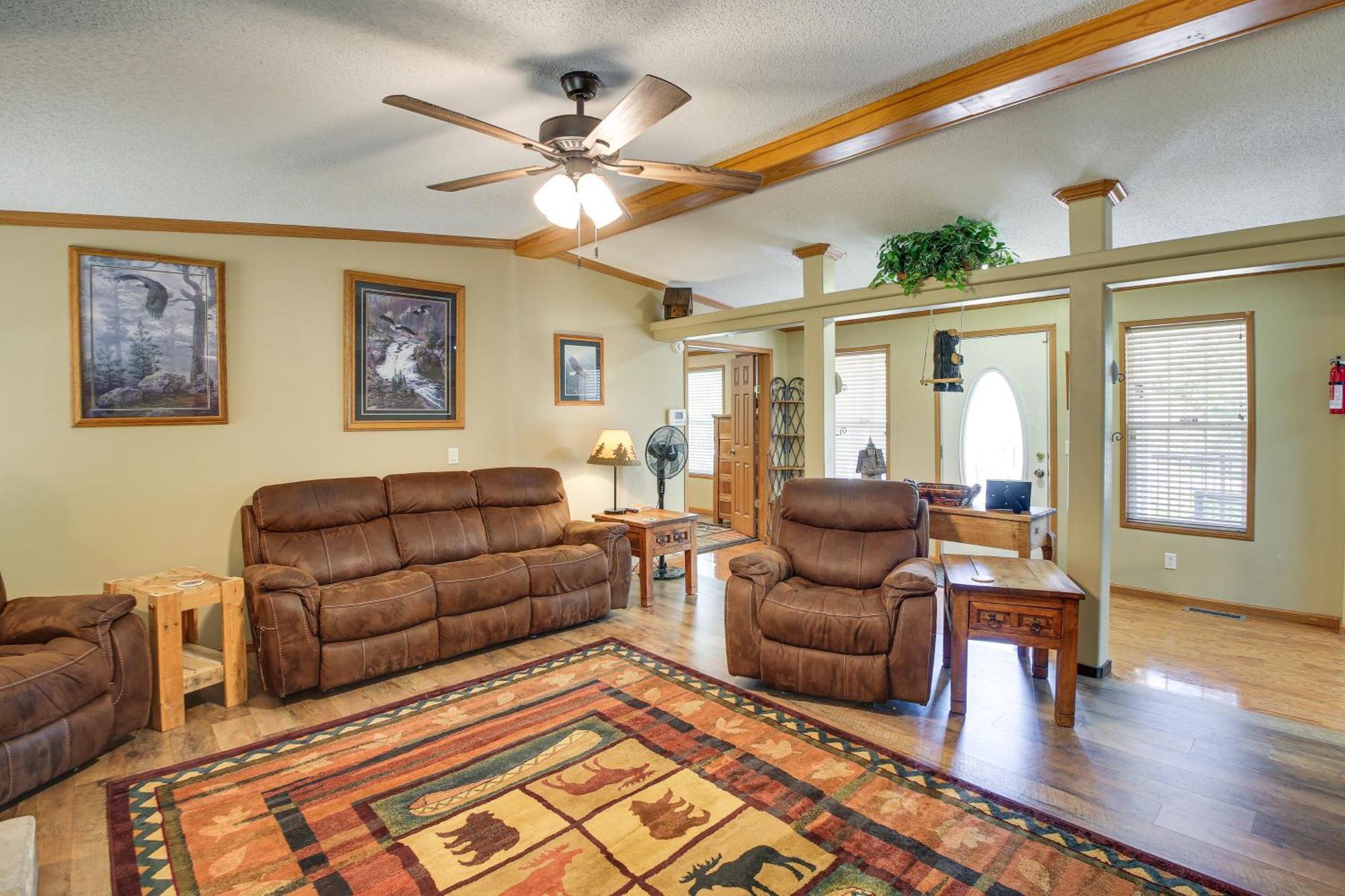Lakefront Arkansas Home With Dock And Sunroom Hot Springs Buitenkant foto