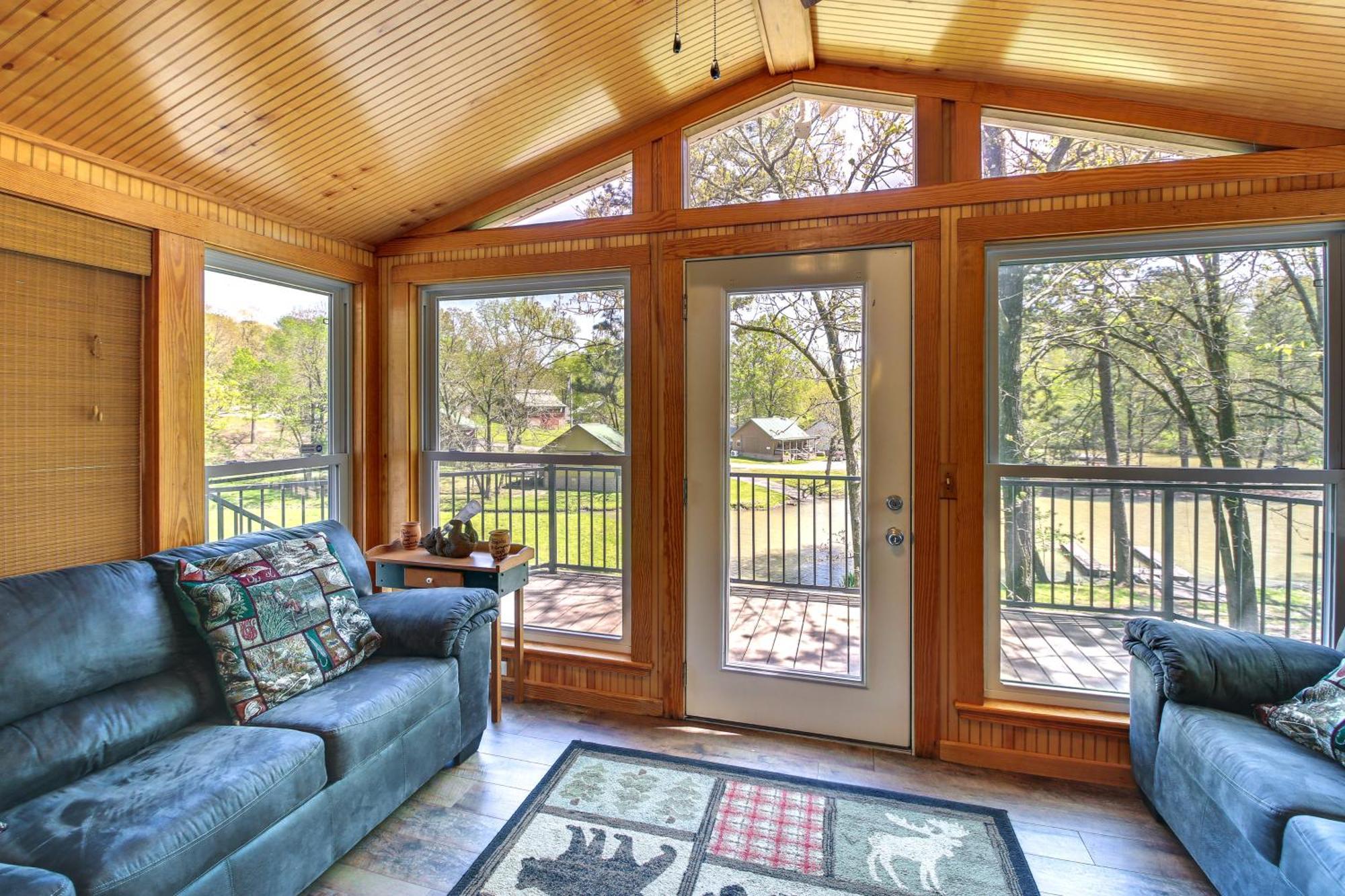 Lakefront Arkansas Home With Dock And Sunroom Hot Springs Buitenkant foto
